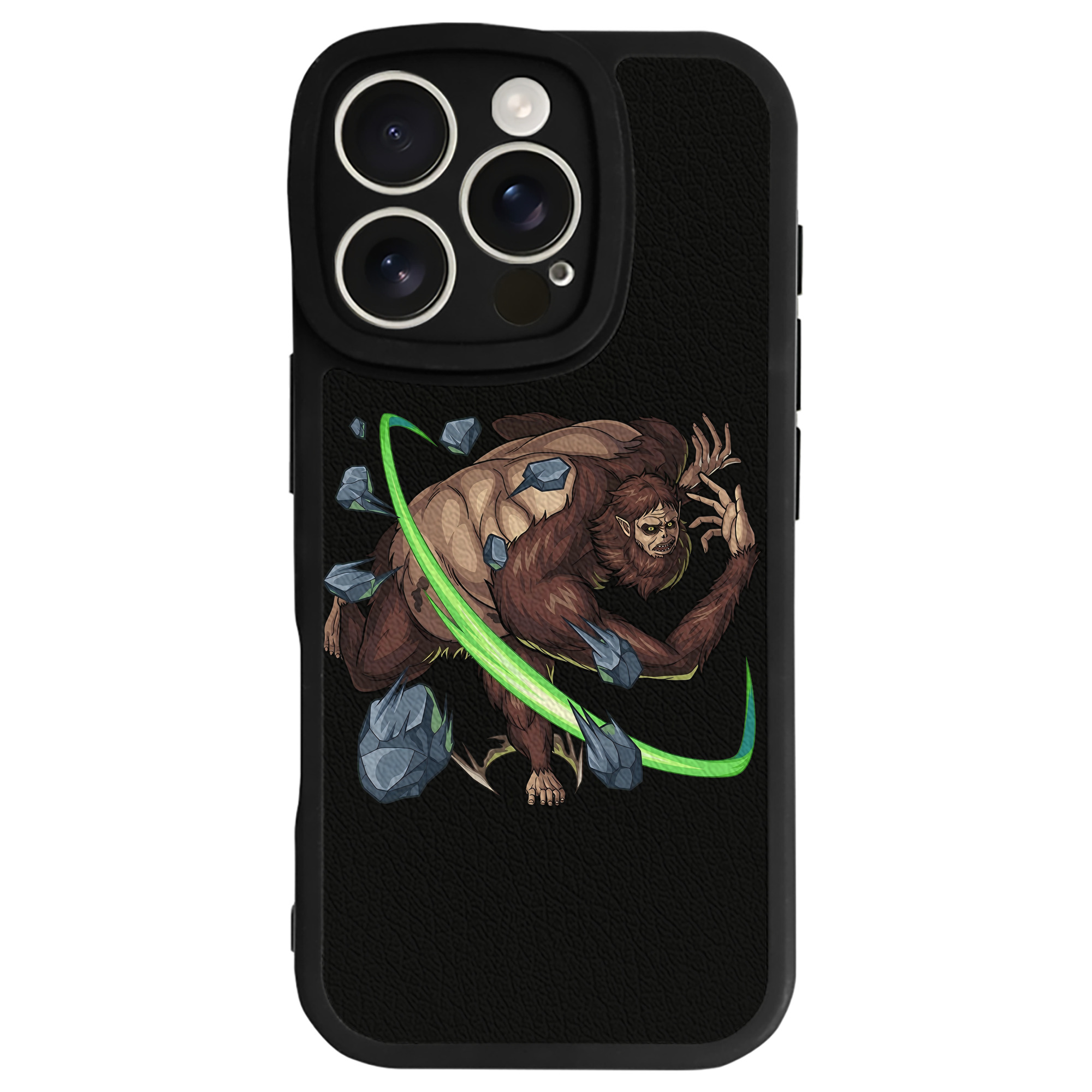 （画像用） 進撃の巨人 Attack on Titan 【iPhone 16シリーズ対応】シリコンスマホケース（レザー調） 材質：シリコン